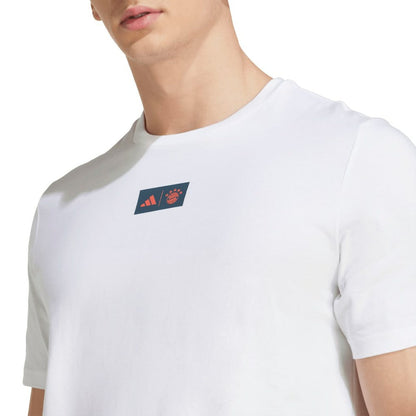 Bayern Munich Jersey Hook T-Shirt - White | Adidas for sale