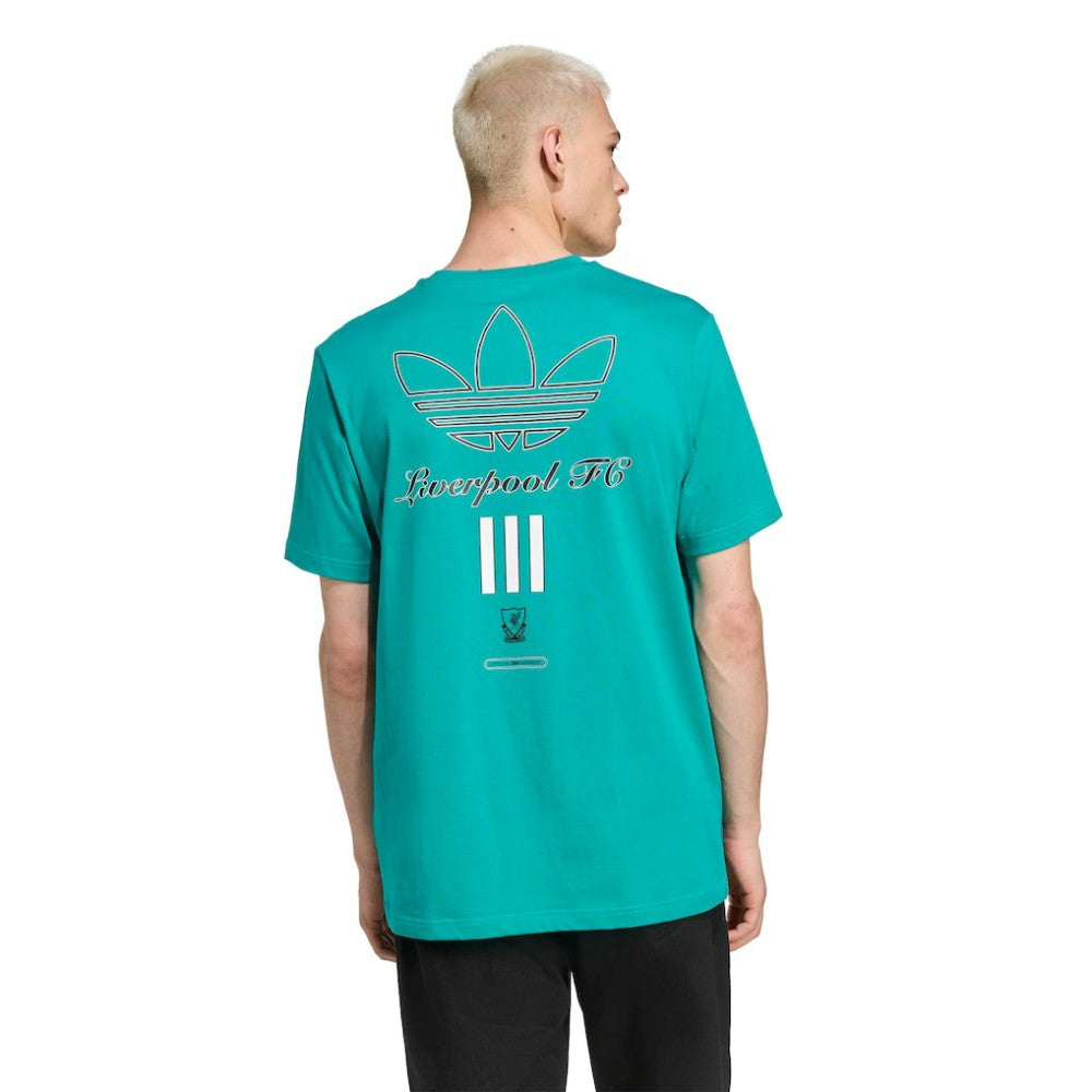 Liverpool Terrace Icons Collection Graphic T-Shirt - Green | Adidas online