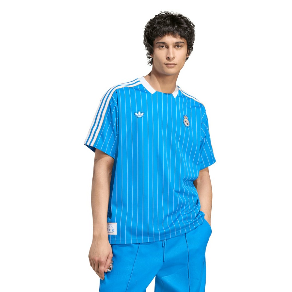 Real Madrid Unisex Terrace Icons Jersey - Blue | Adidas on sale
