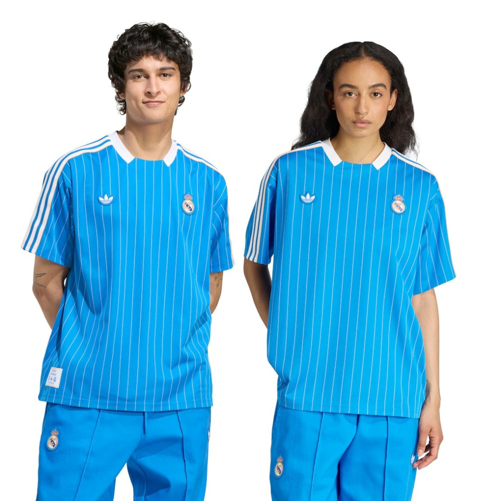 Real Madrid Unisex Terrace Icons Jersey - Blue | Adidas on sale