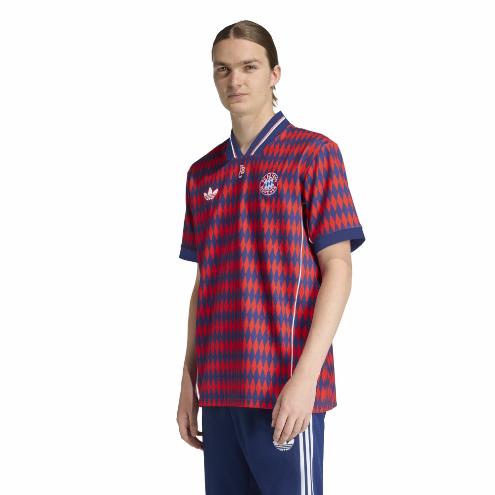 Bayern Munich Unisex Lifestyler Fashion Jersey - Red | Adidas cheap