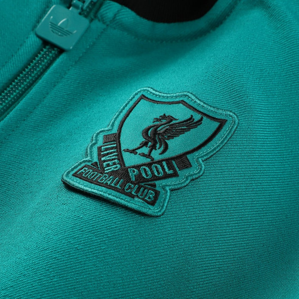 Liverpool Youth Terrace Icons Full-Zip Track Jacket - Green | Adidas outlet