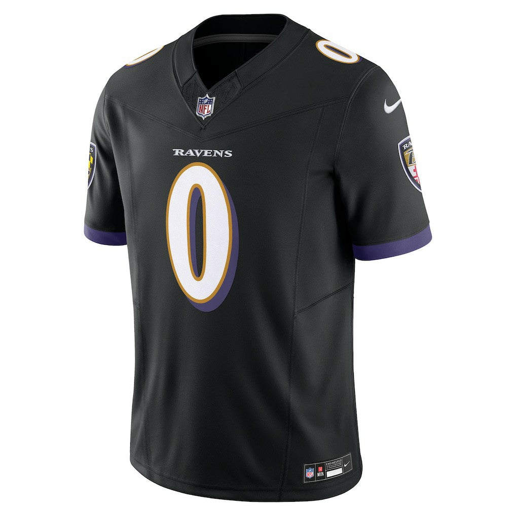 Roquan Smith Baltimore Ravens Alternate Vapor F.U.S.E. Limited Jersey - Black | Nike for sale