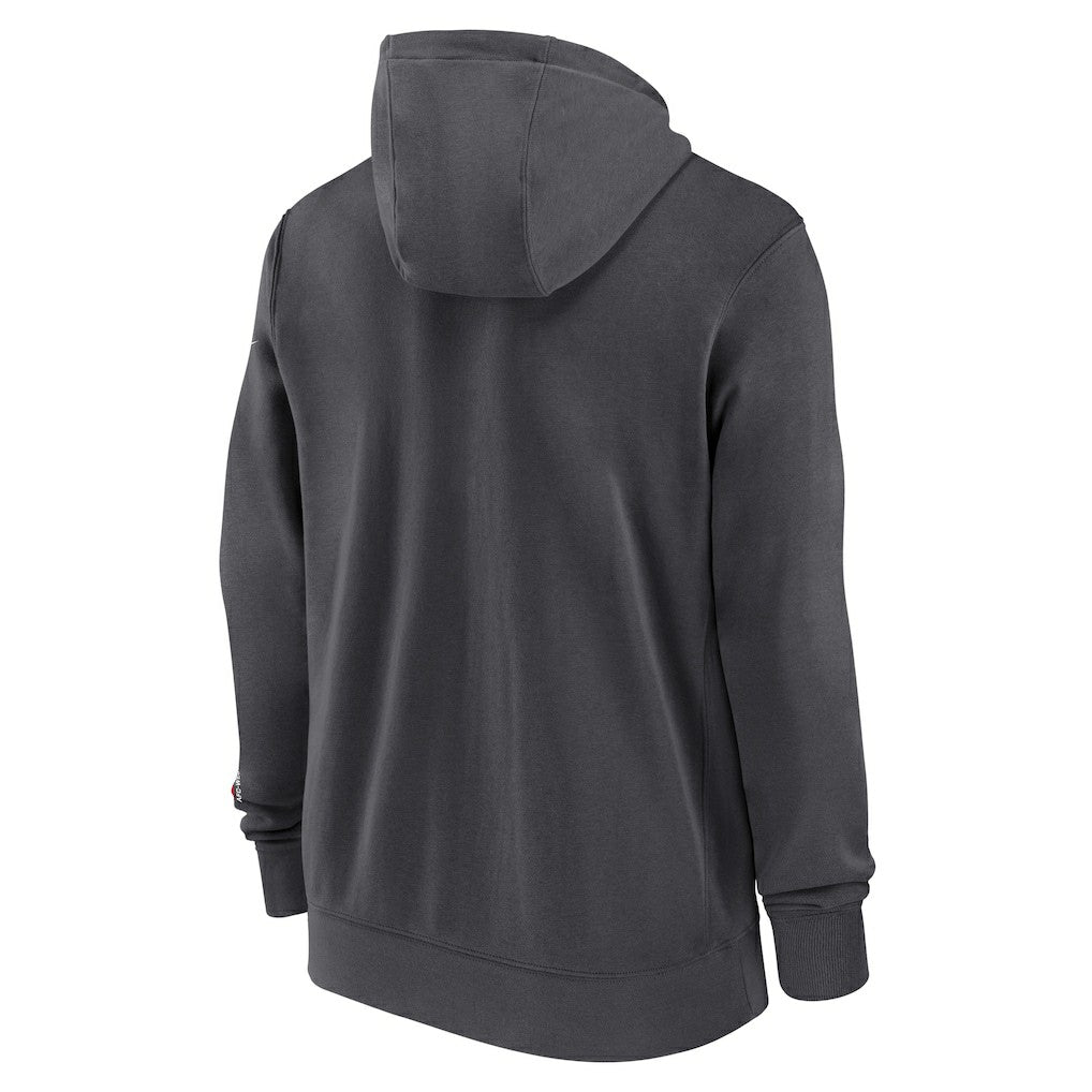 Kansas City Chiefs Primetime Club Full-Zip Hoodie - Anthracite | Nike discount
