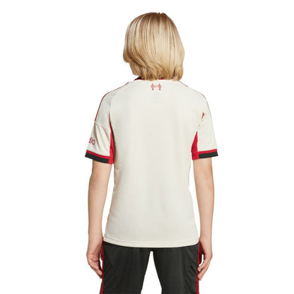 Liverpool Youth 2025/26 Away Replica Jersey - White | Adidas sale