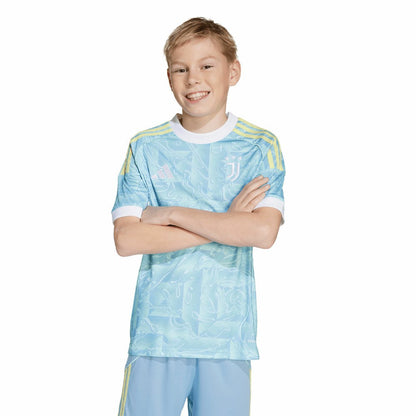 Juventus Youth 2025/26 Away Replica Jersey - Blue | Adidas on sale