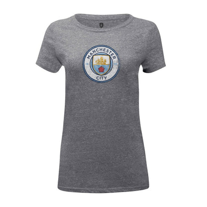 Manchester City 1863FC Women's Color Badge Tri-Blend T-Shirt - Heather Gray online