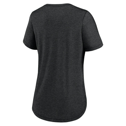 Las Vegas Raiders Women's Script Tri-Blend T-Shirt - Black | Nike for sale