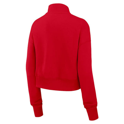 Kansas City Chiefs Women's Primetime Phoenix Half-Zip Sweatshirt - Red | Nike on sale