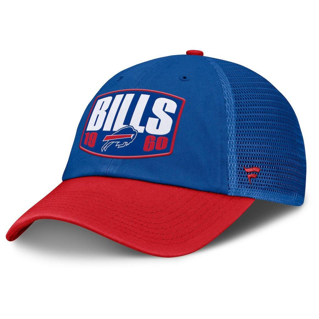 Buffalo Bills Franchise Trucker Adjustable Hat - Royal/Red on sale