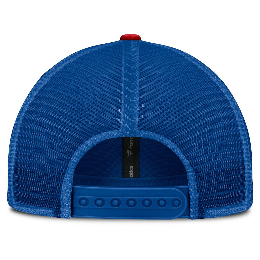 Buffalo Bills Franchise Trucker Adjustable Hat - Royal/Red on sale