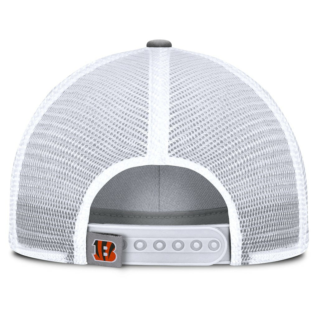Cincinnati Bengals Singleback Trucker Adjustable Hat - Gray outlet