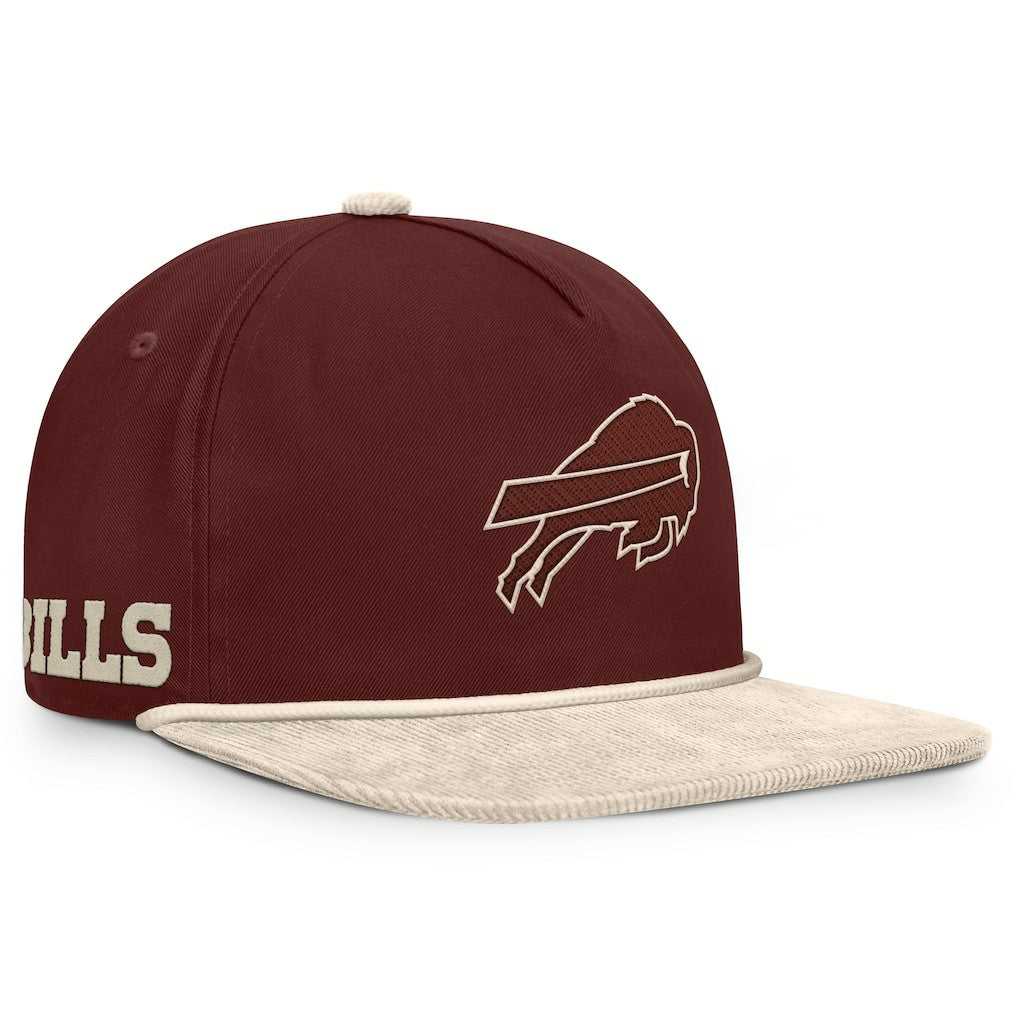 Buffalo Bills NFL Reminisce Golfer Adjustable Hat - Brown sale