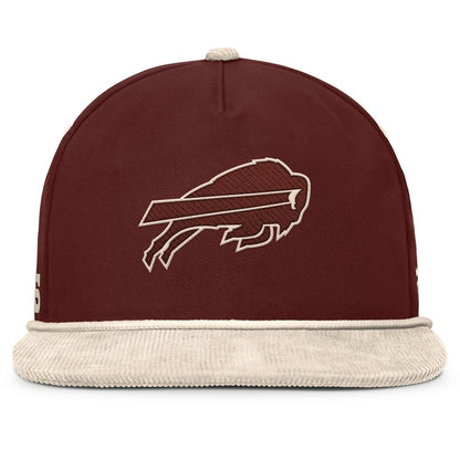 Buffalo Bills NFL Reminisce Golfer Adjustable Hat - Brown sale
