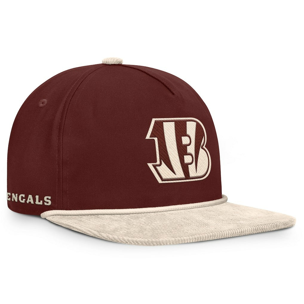 Cincinnati Bengals NFL Reminisce Golfer Adjustable Hat - Brown for sale