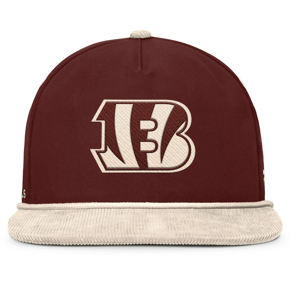 Cincinnati Bengals NFL Reminisce Golfer Adjustable Hat - Brown for sale