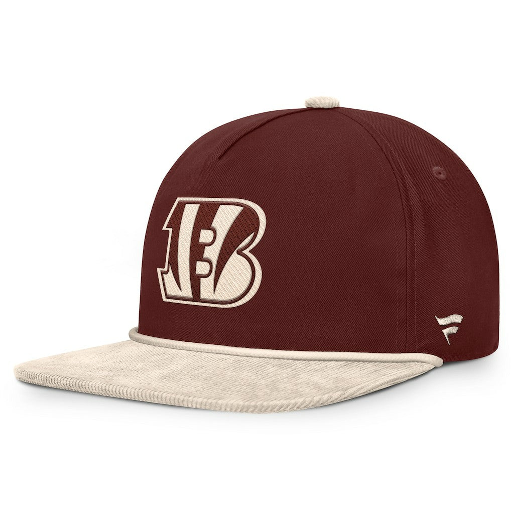 Cincinnati Bengals NFL Reminisce Golfer Adjustable Hat - Brown for sale