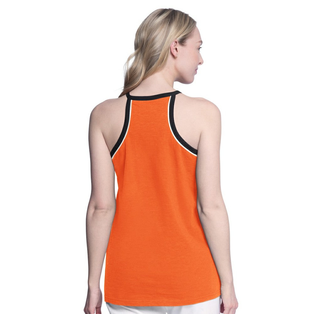 Baltimore Orioles G-III 4Her by Carl Banks Women's Curveball Racerback Tank Top - Orange
