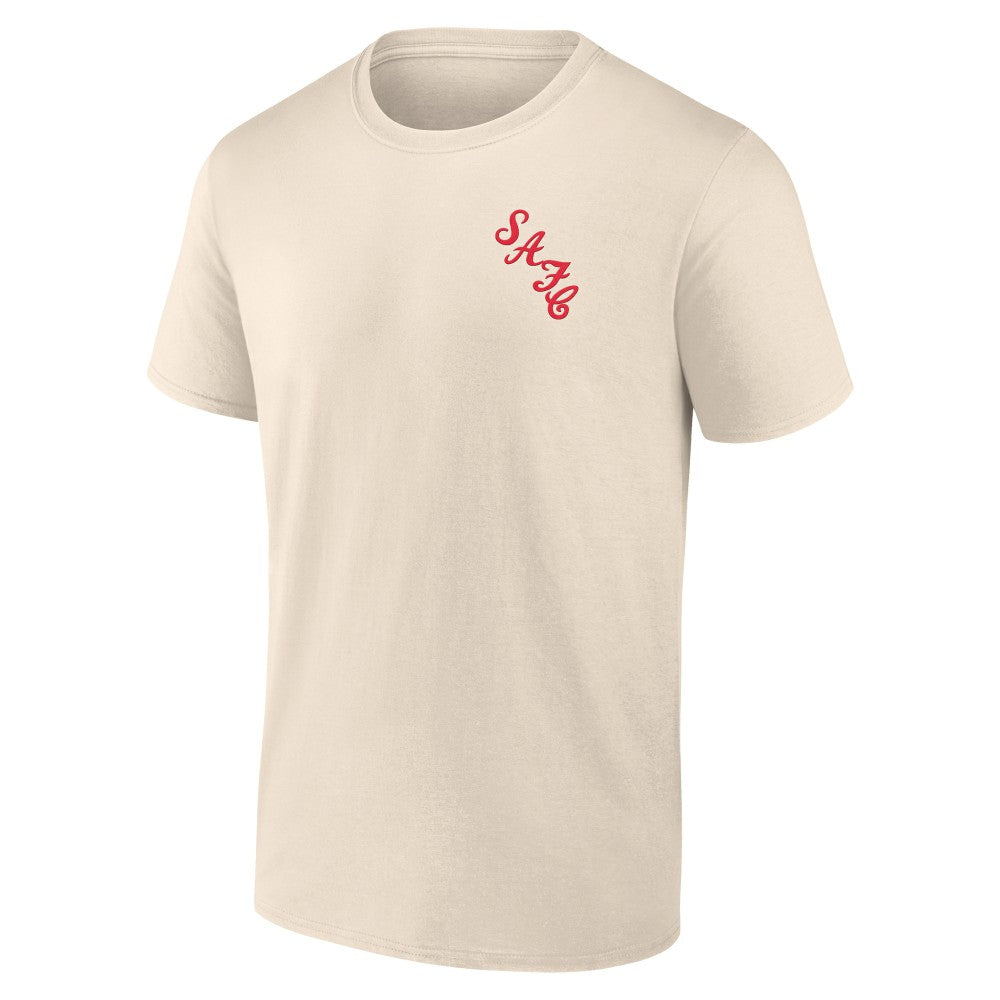 Sunderland Essentials Small Crest Vintage Logo T-Shirt / Whitecap Gray / Mens on sale