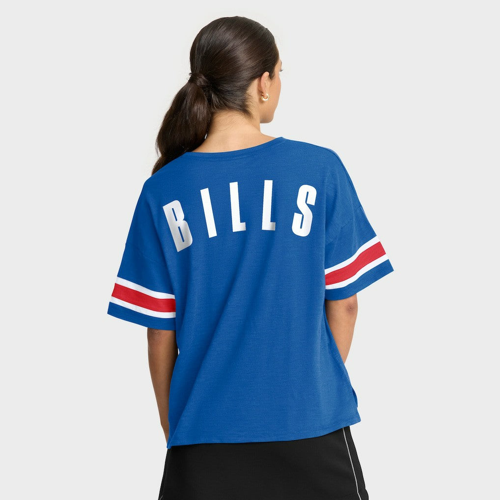 Buffalo Bills Women's Redzone Curl Route T-Shirt - Royal sale
