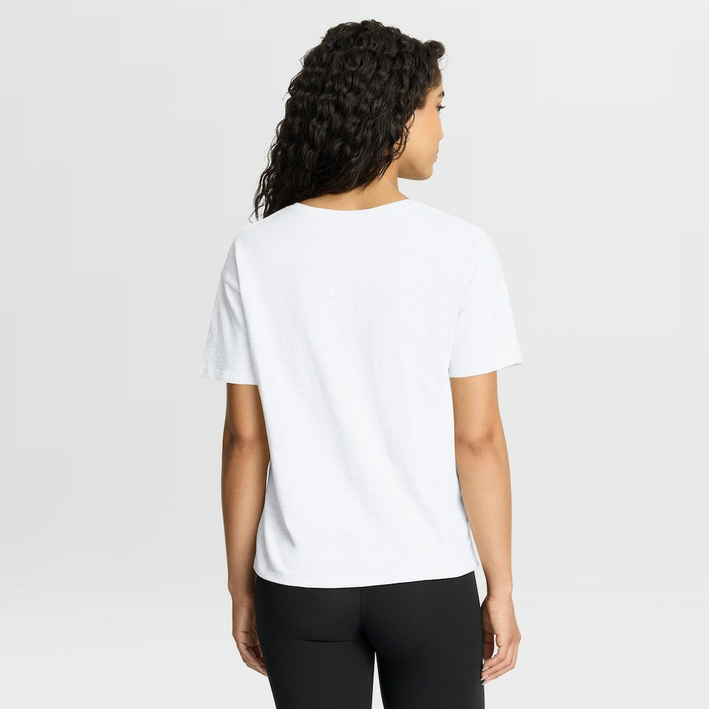 Jacksonville Jaguars Women's Redzone Slub Boxy T-Shirt - White on sale