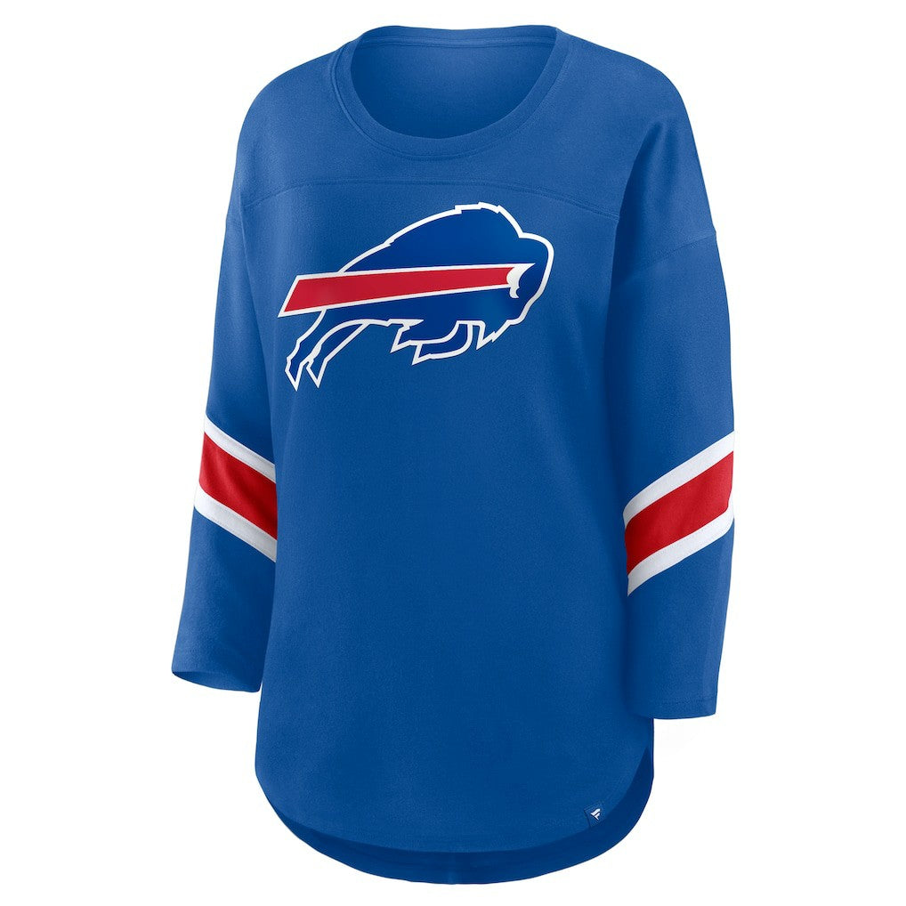 Buffalo Bills Women's Redzone 3/4-Sleeve T-Shirt - Royal on sale