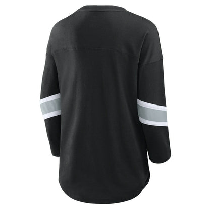 Las Vegas Raiders Women's Redzone 3/4-Sleeve T-Shirt - Black online