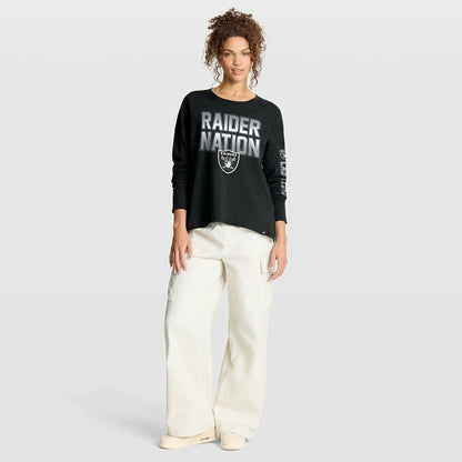 Las Vegas Raiders Women's Hometown Legacy Long Sleeve T-Shirt - Black cheap