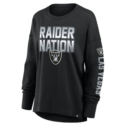 Las Vegas Raiders Women's Hometown Legacy Long Sleeve T-Shirt - Black cheap