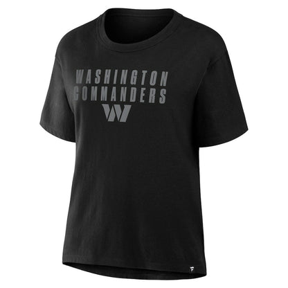 Washington Commanders Women's Blackout Kneel Down Legacy T-Shirt - Black online