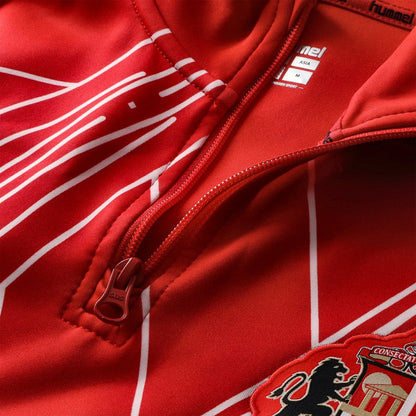 Sunderland Hummel Home Pre-Match Half Zip - Red for sale
