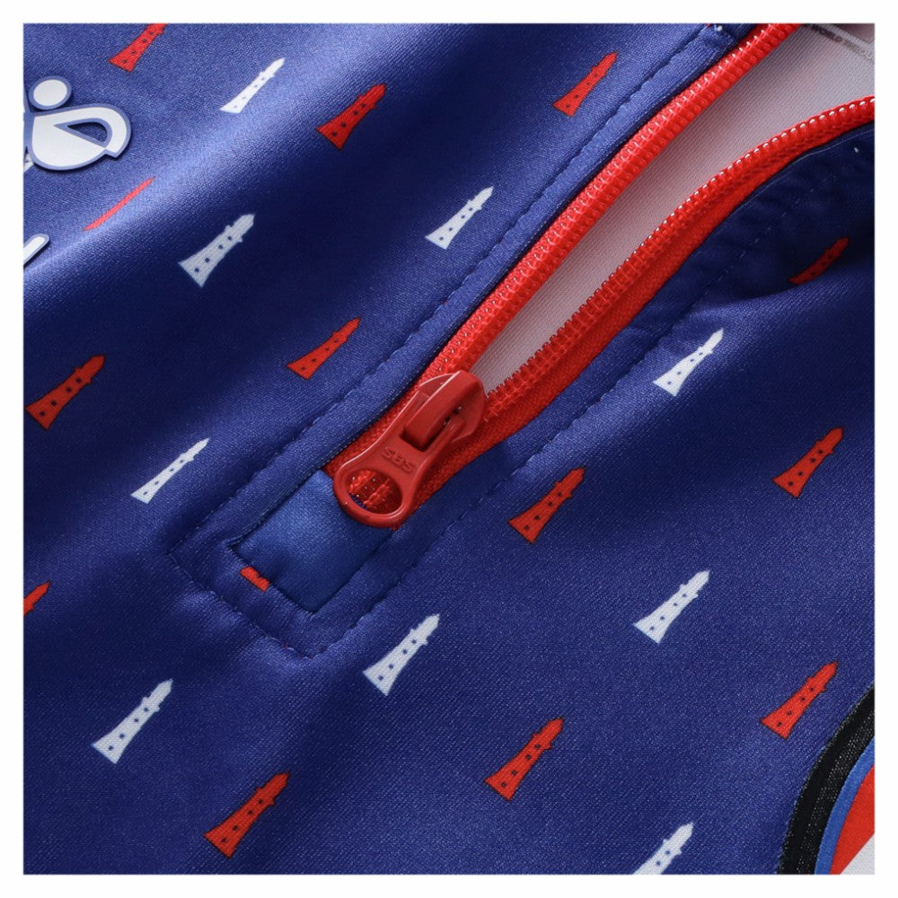 Sunderland Hummel Away Pre-Match Half Zip - Blue discount