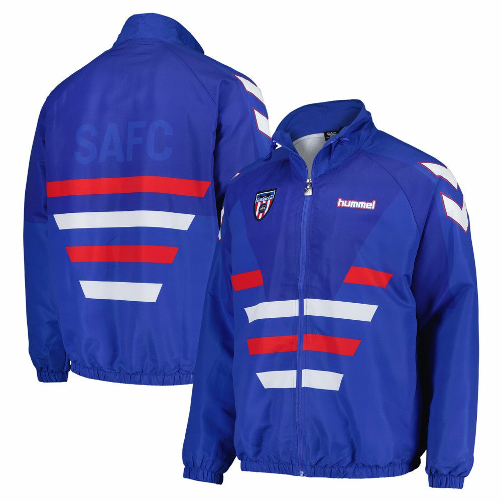 Sunderland Hummel Away Pre-Match Jacket - Blue outlet