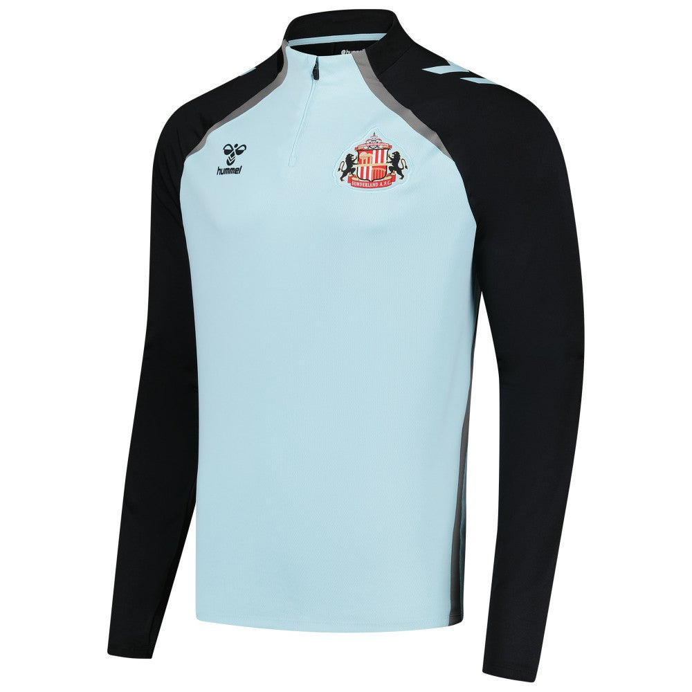 Sunderland Hummel Training Half Zip - Blue cheap