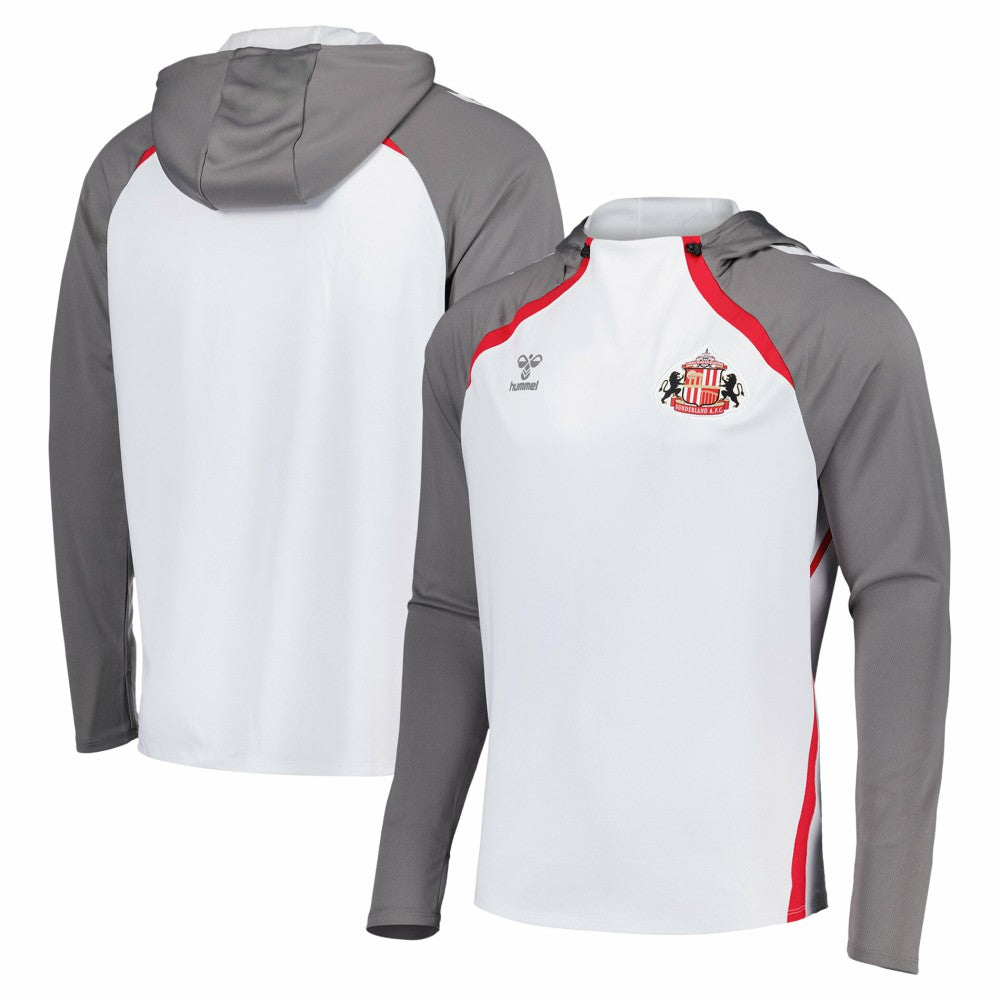 Sunderland Hummel Training Hoodie - White outlet