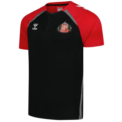 Sunderland Hummel Training Polo - Black sale