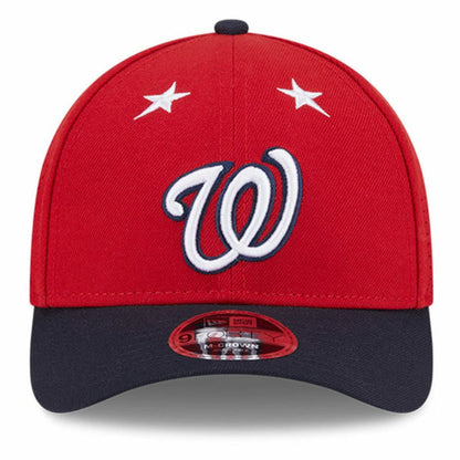 Washington Nationals 2025 MLB All-Star Game 9FORTY M-Crown Adjustable Hat - Red/Navy | New Era