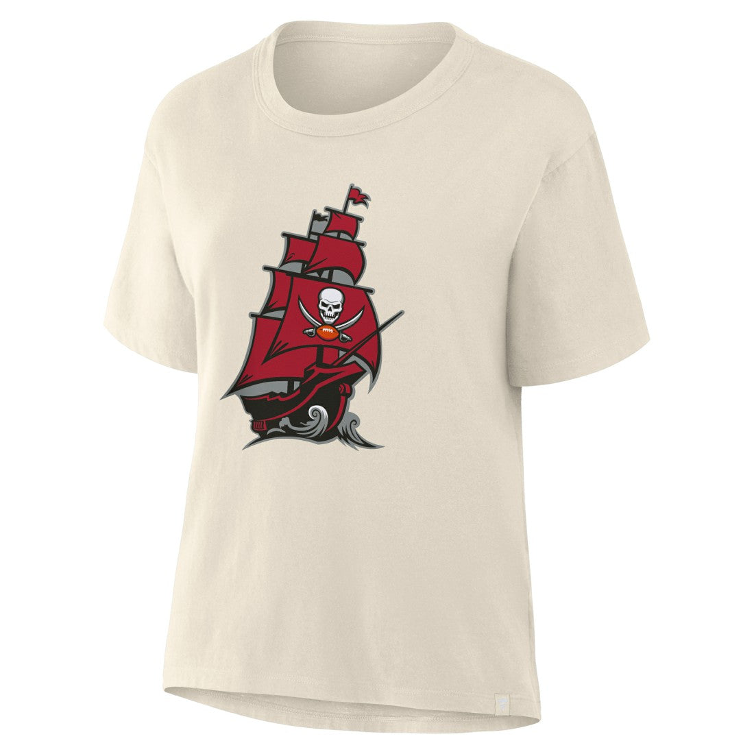 Tampa Bay Buccaneers Women's Dove Legacy T-Shirt - Cream cheap