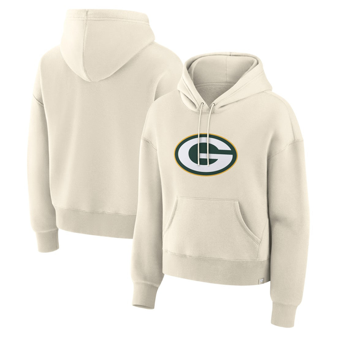 Green Bay Packers Women's Dove Legacy Pullover Hoodie - Cream online