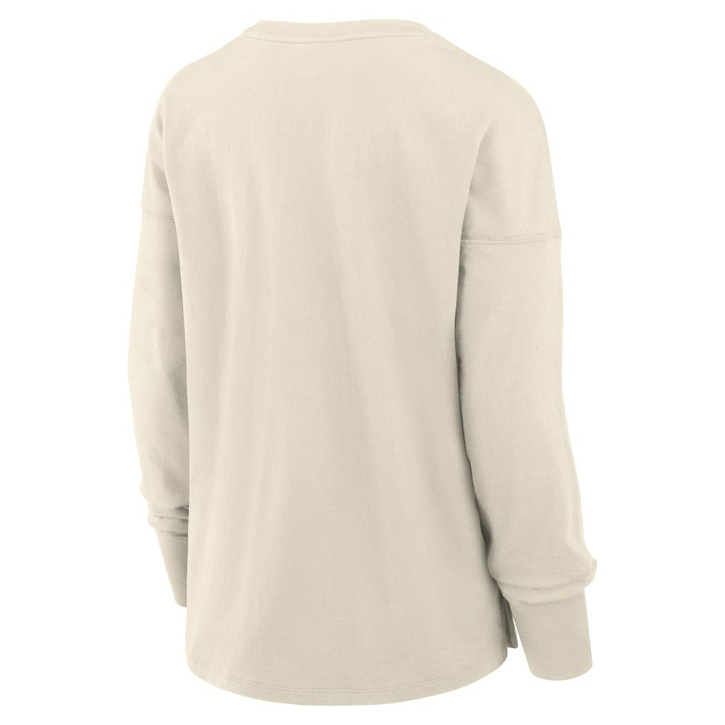 New Orleans Saints Women's Dove Legacy Long Sleeve T-Shirt - Cream sale