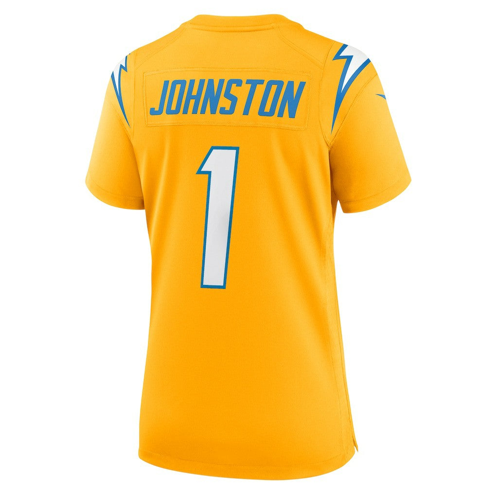 Quentin Johnston Los Angeles Chargers Women's Alternate Charger Power Game Jersey - Gold | Nike outlet
