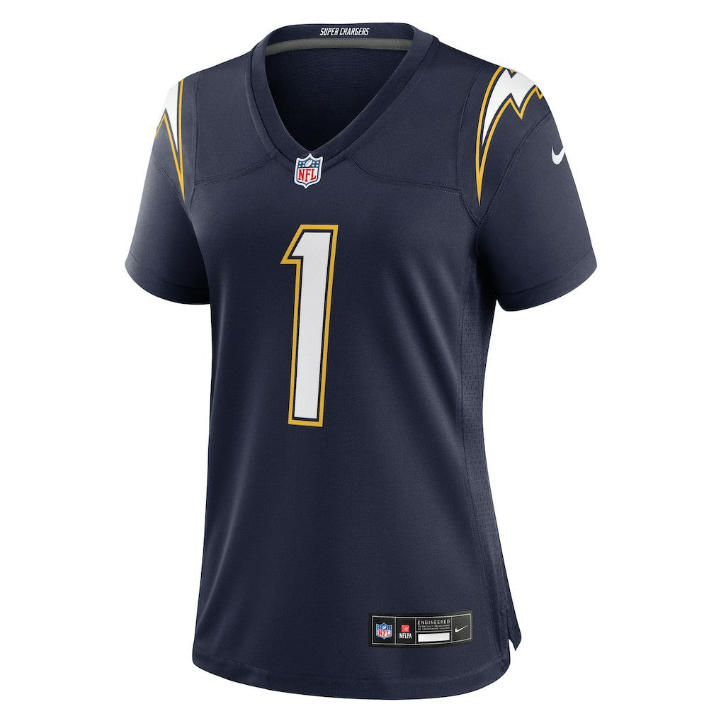 Quentin Johnston Los Angeles Chargers Women's Alternate Super Chargers Game Jersey - Navy | Nike outlet