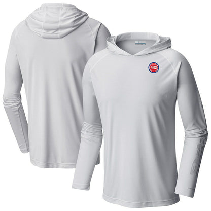 Detroit Pistons Terminal Tackle Long Sleeve Hoodie T-Shirt sale - White | Columbia shop