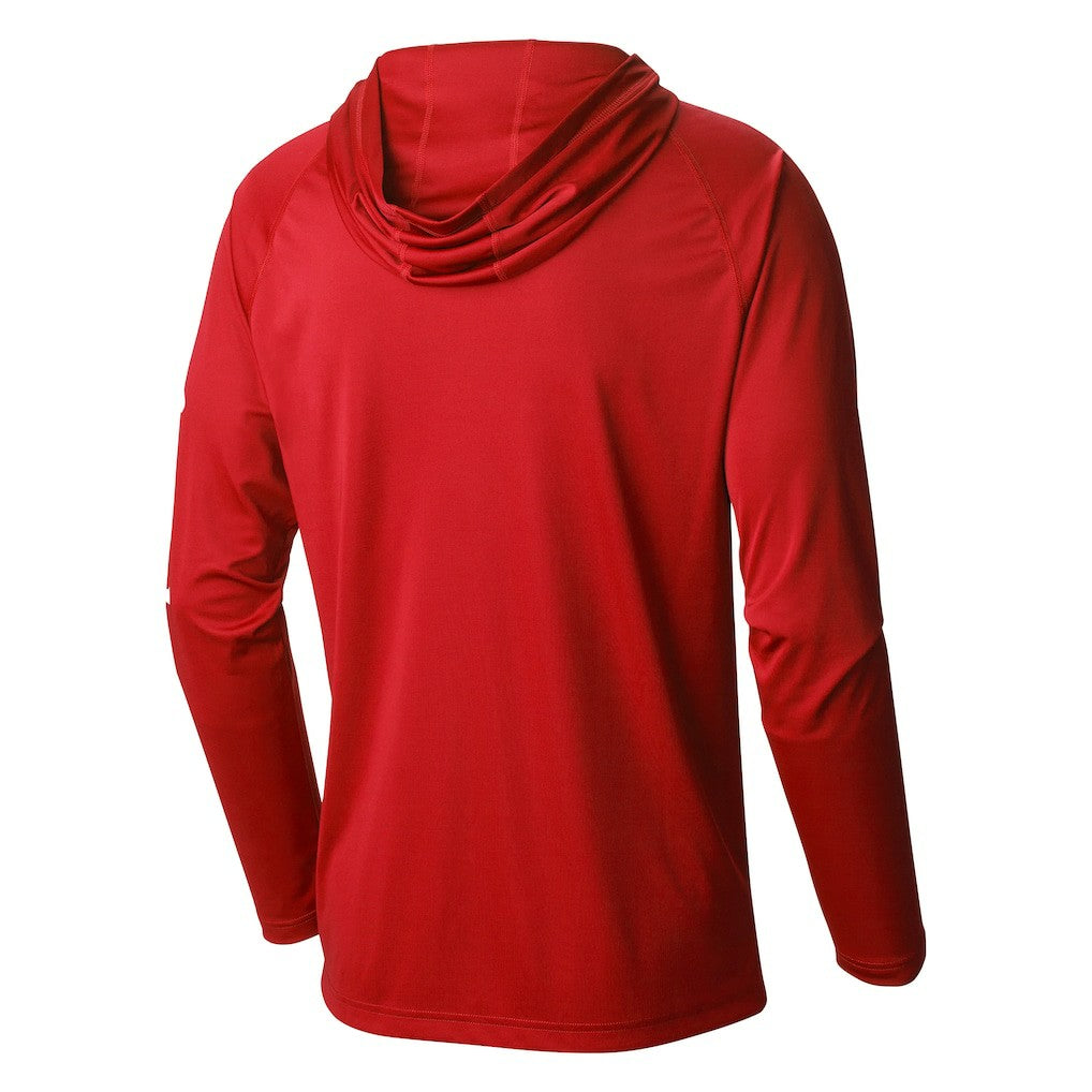 Detroit Pistons Terminal Tackle Long Sleeve Hoodie T-Shirt sale - Red | Columbia cheap