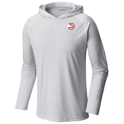 Atlanta Hawks Terminal Tackle Long Sleeve Hoodie T-Shirt - White | Columbia sale