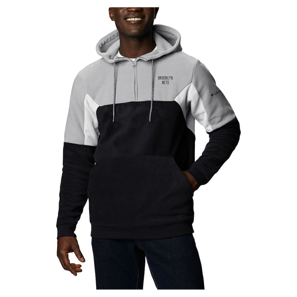 Brooklyn Nets Lodge Quarter-Zip Hoodie - Black | Columbia discount