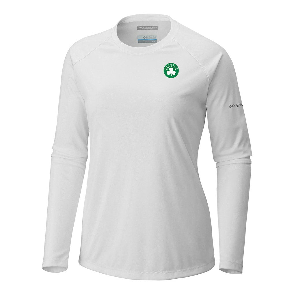 Boston Celtics Women's Tidal Tee II Long Sleeve T-Shirt - White | Columbia for sale