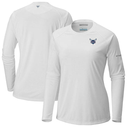 Charlotte Hornets Women's Tidal Tee II Long Sleeve T-Shirt - White | Columbia shop