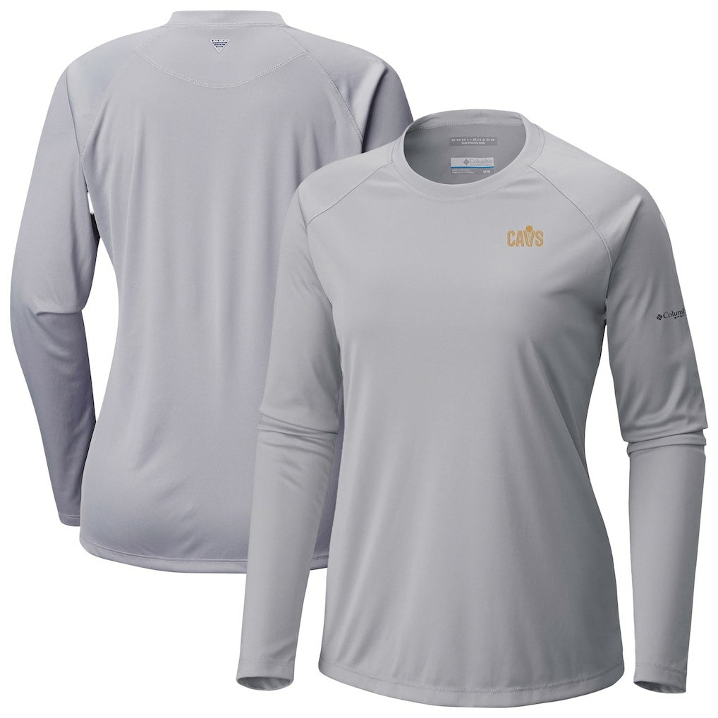 Cleveland Cavaliers Women's Tidal Tee II Long Sleeve T-Shirt sale - Gray | Columbia sale