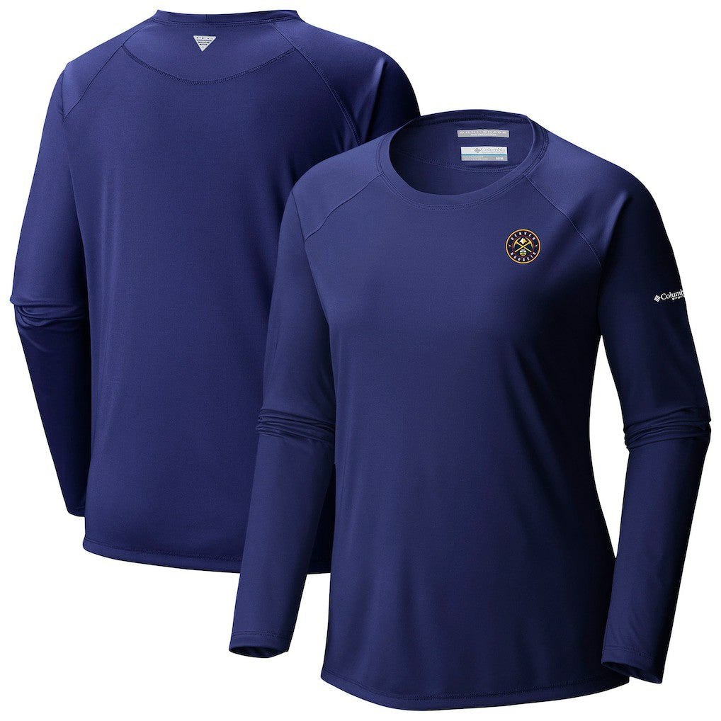 Denver Nuggets Women's Tidal Tee II Long Sleeve T-Shirt sale - Navy | Columbia sale